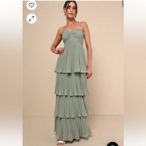 COPY - Lulus Tiered Maxi Dress